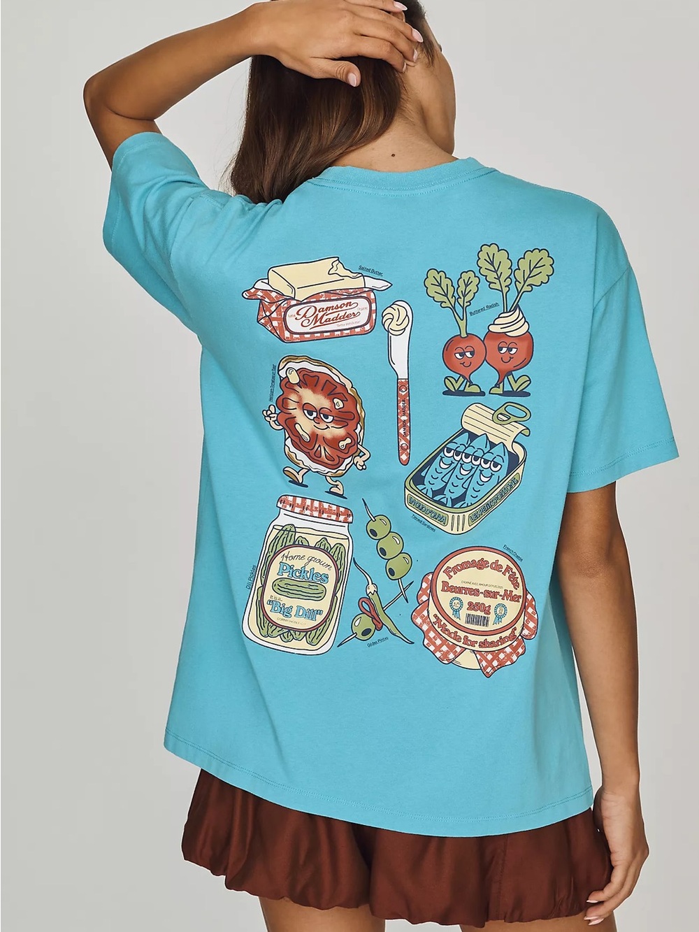 Damson Madder Snack Plate 100%
Cotton Graphic Tee - Picture 2 of 11
